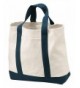 Port Company 2 Tone Shopping Tote