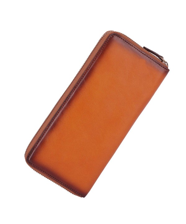 Banuce Leather Wallet Around Purse