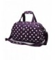 Womens Overnight Travel Duffel Purple