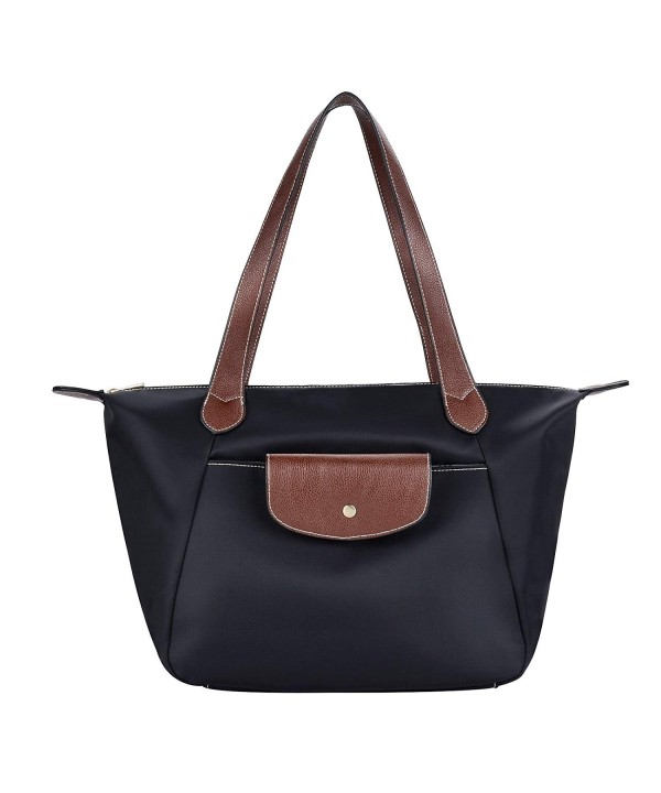 COOFIT Black Shoulder Nylon Handbag