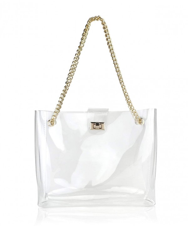 Multifunction Clear Womens Shoulder Handbag