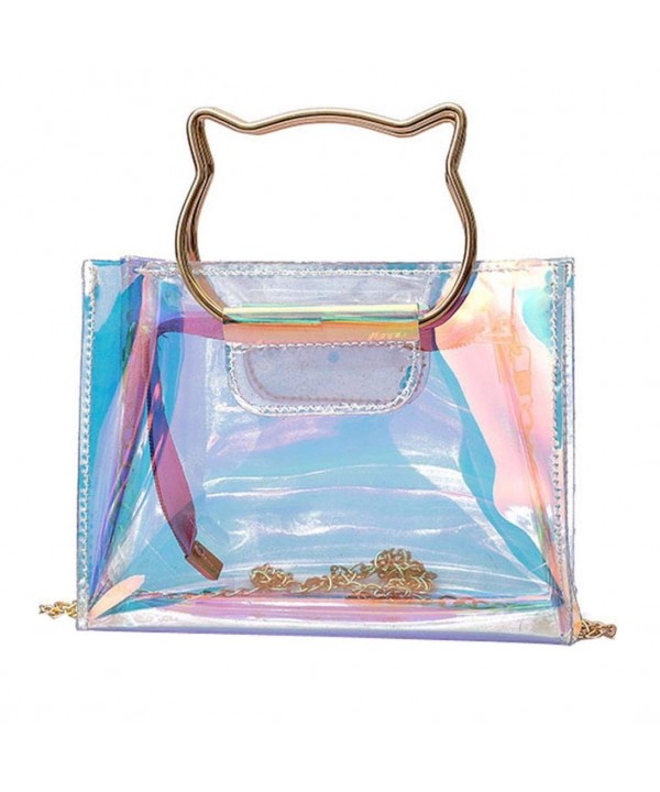 Alixyz Transparent Handbag Shoulder Multicolor