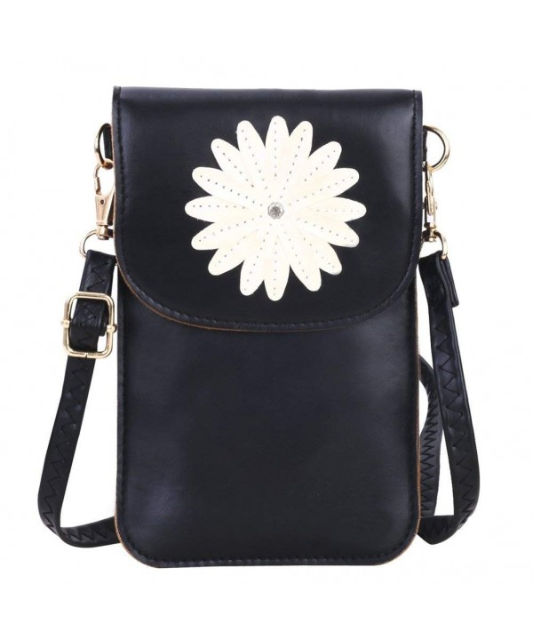 Fashion Leather Crossbody Cellphone Screen