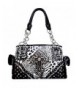 Zebra Leopard Animal Rhinestone Satchel