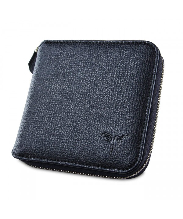 YUNCE Zipper Wallet Genuine Leather