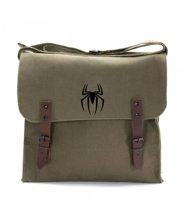 Spiderman Symbol Heavyweight Canvas Shoulder