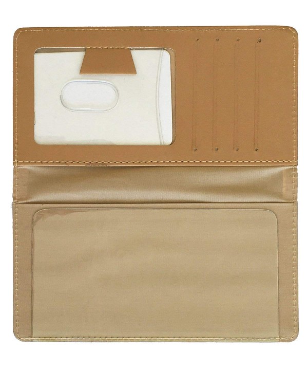 Beautiful Beaches Leather Checkbook Cover