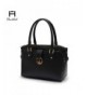 Womens Multi Pocket Satchel Handbag