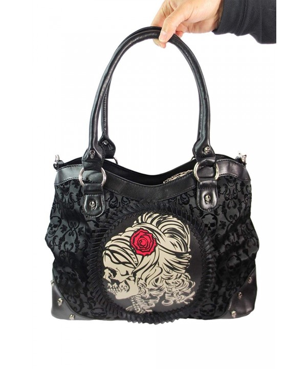 Banned Lady Skeleton Bag Black