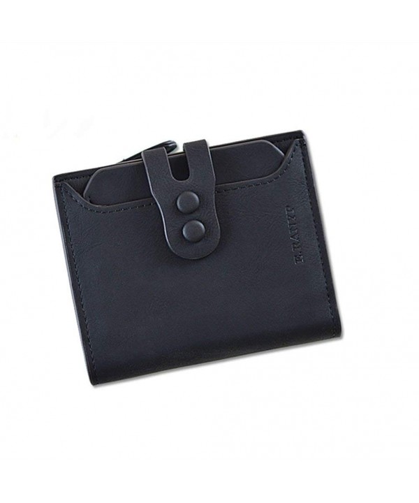 Wallet Leather Credit Organizer Closure