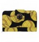 Softball Print Quilted Twist Wallet