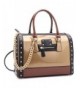 Dasein Leather Satchel Handbag Shoulder