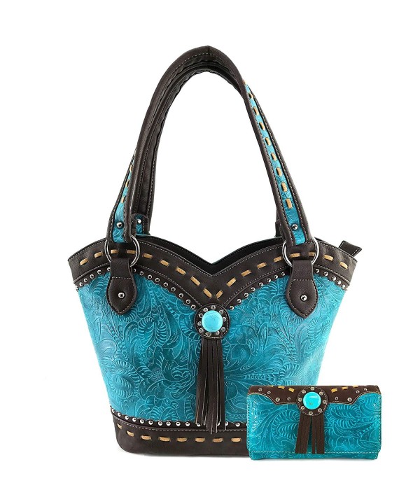 Justin West Turquoise Shoulder Concealed