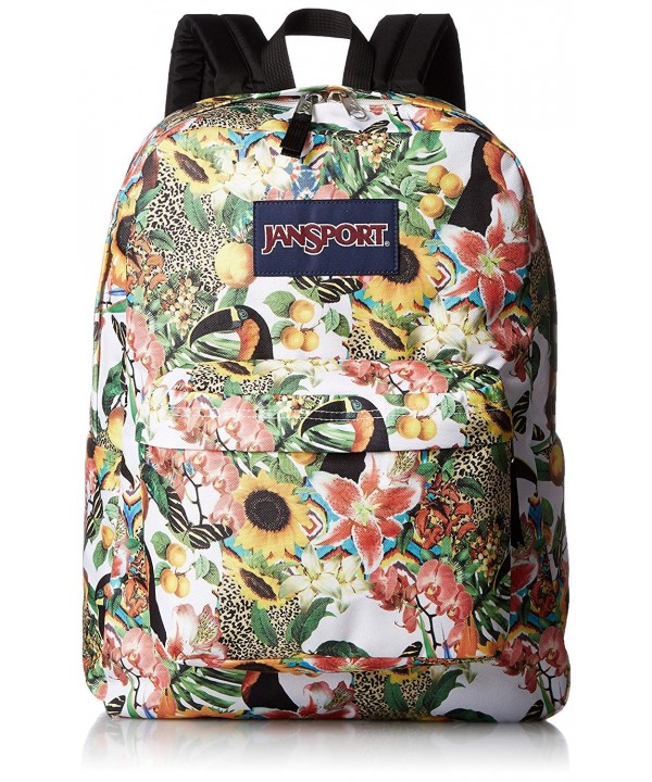 JanSport Unisex SuperBreak Jungle Backpack