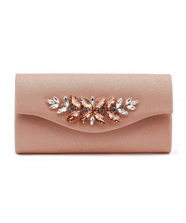 Marswooden Handbag Envelope Rhinestone Cocktail