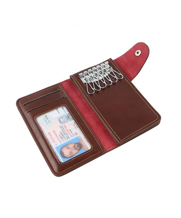 July Leather Holder Wallet Chain