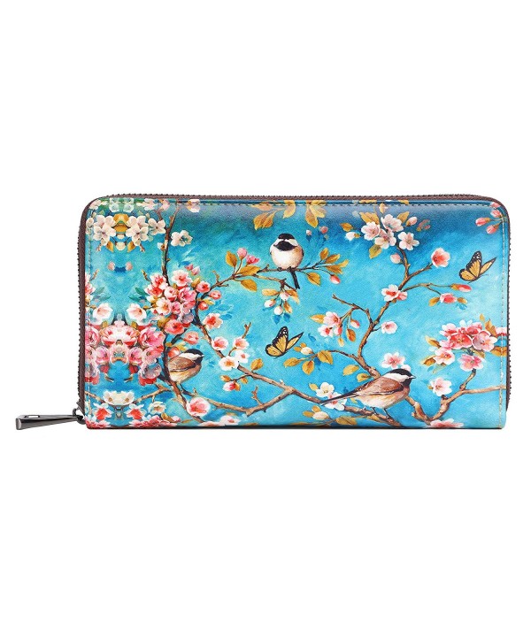 APHISON Holder Zipper Painting Wristlet