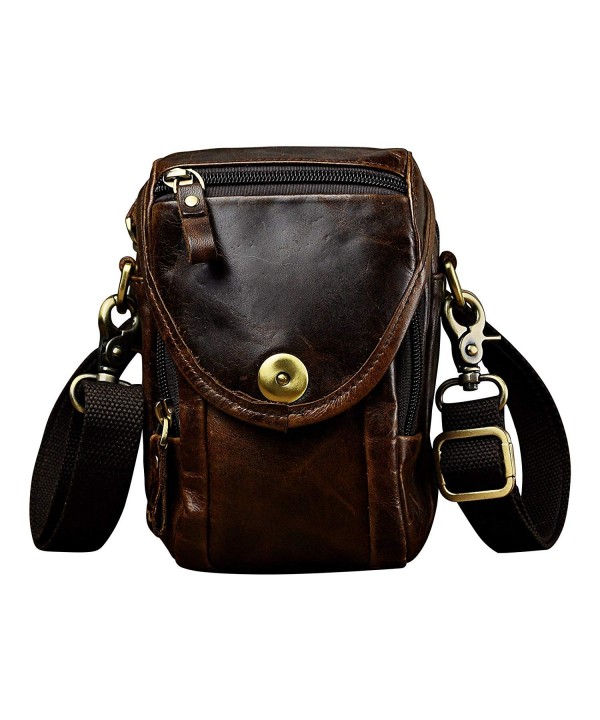 Leaokuu Vintage Messenger Shoulder Satchel