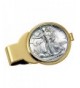 Silver Walking Liberty Goldtone Coin