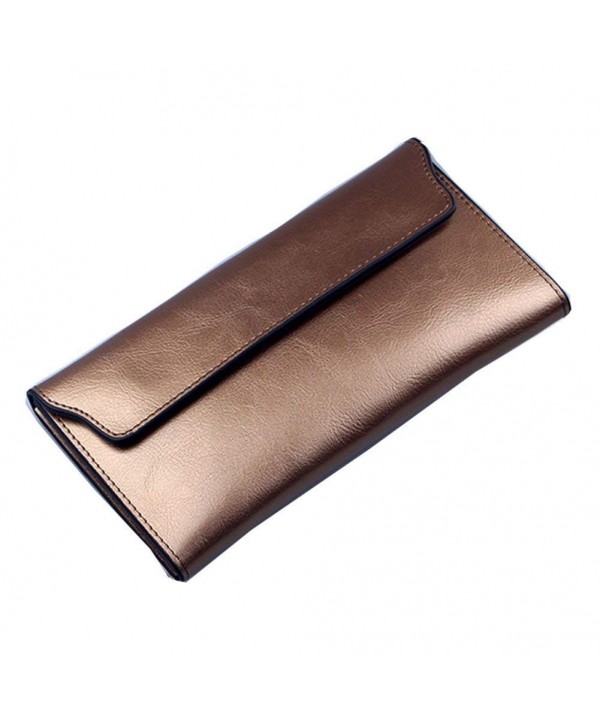 NIGEDU Wallet Genuine Cowhide Leather