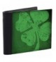 Vintage Shamrock Wallet Leather Accents