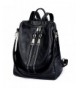 UTO Backpack Leather Rucksack Shoulder
