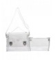 Transparent Piece Shoulder Bag Clutch