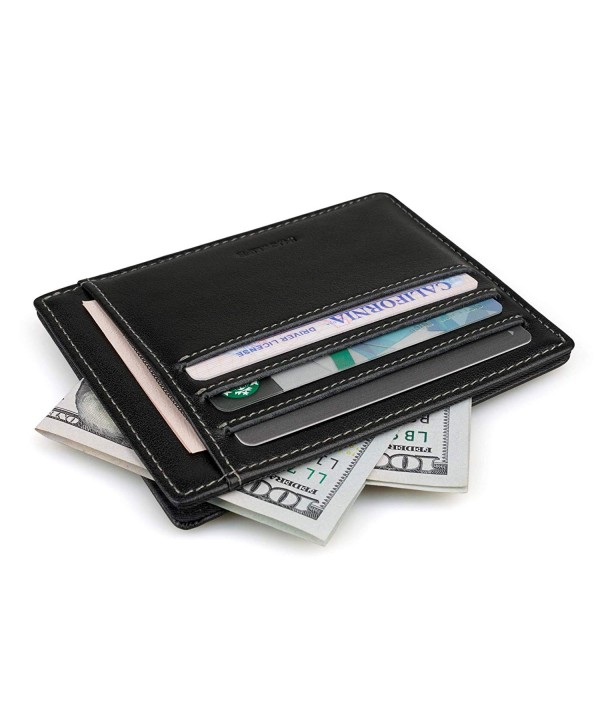 INJOYLIFE Leather Minimalist Multi card Wallets