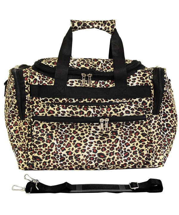 World Traveler 81T16 168 Duffle Leopard