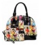 Magazine Collage Satchel Handbag Michelle