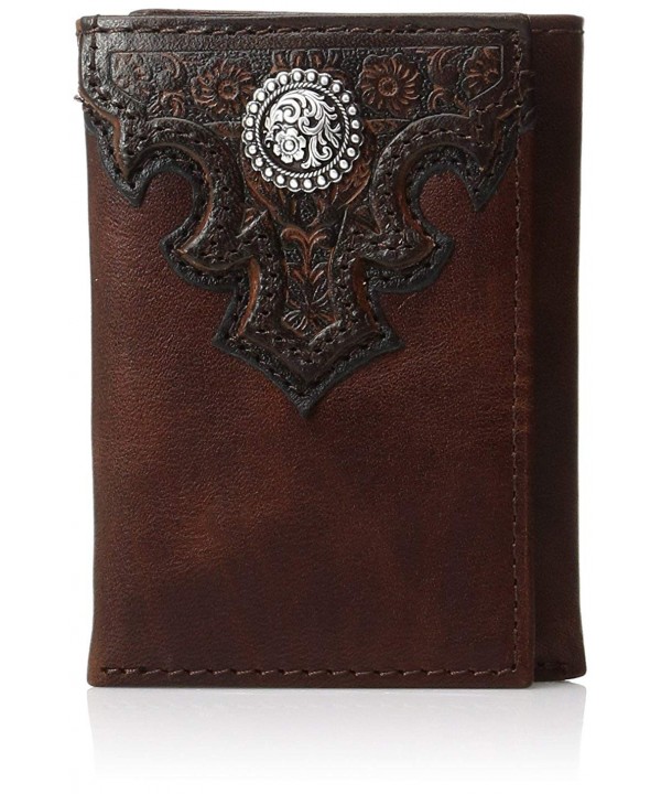 Ariat Scroll Trifold Western Wallet