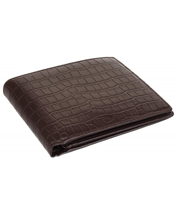 Leather Wallet Men RFID Blocking