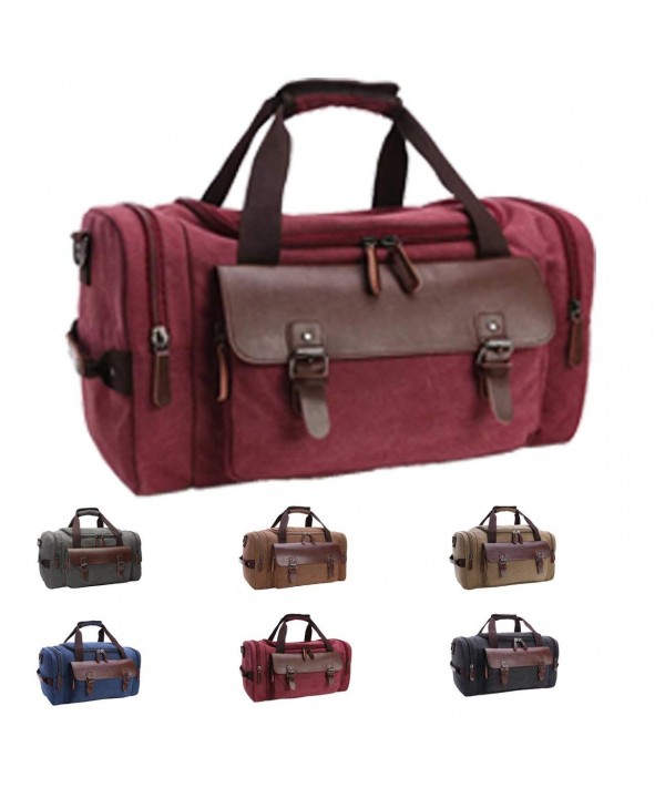 Queenie Overnight Luggage Shoulder Burgundy