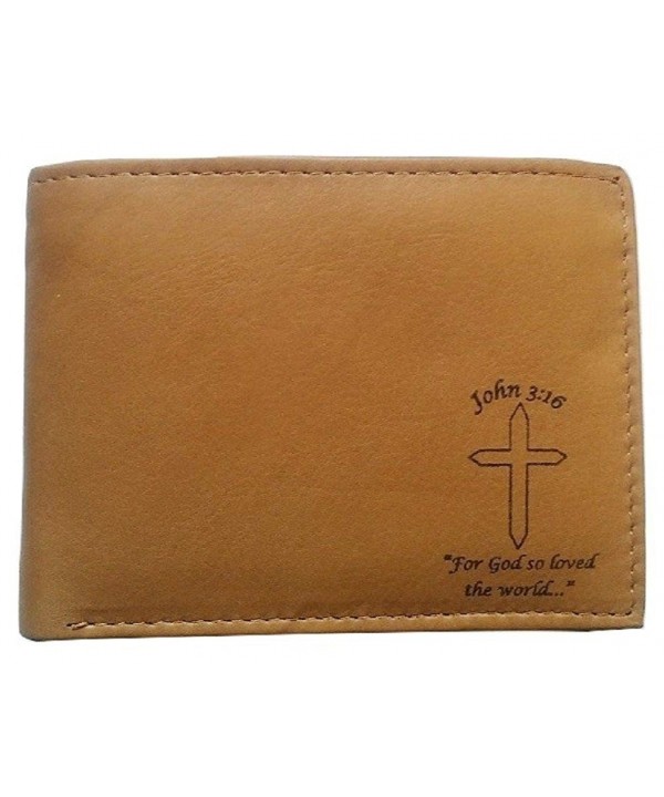 Mens Christian John Genuine Leather