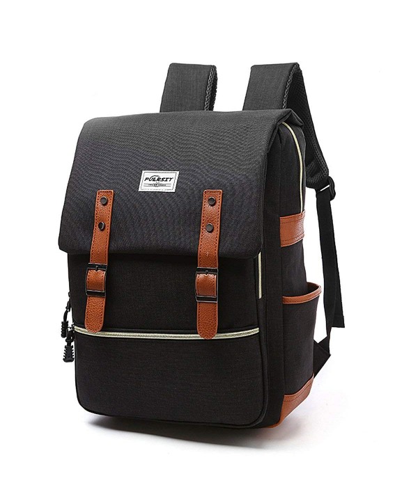 Vintage Backpack College Students - Black - CK18548A9CZ