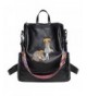 HLBag Backpack Rucksack Black Delicate Embroidery