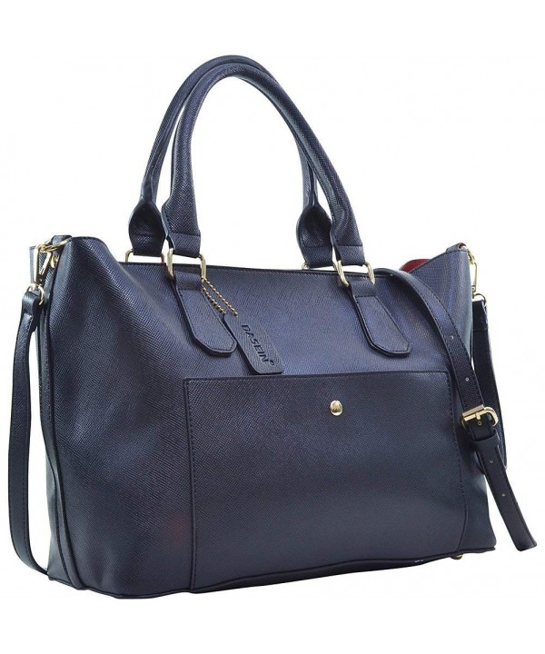 Dasein Satchel Front Pocket Black