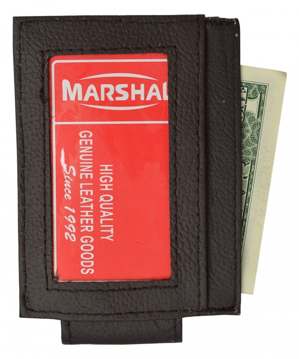 Leather Crafted Wallet Credit Magnetic