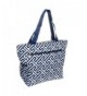 Greek Key Travel Tote Bag