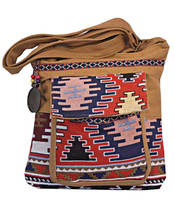 Boho Chic Crossbody Messenger Bag