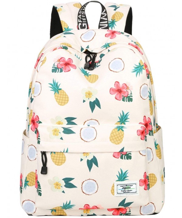 Bookbags lightweight Pineapple Backpack College