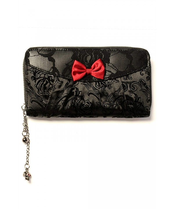 Banned Vine Black Lace Wallet