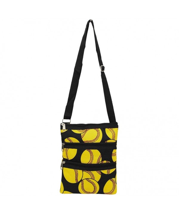 Softball Pitch Print Messenger Hipster