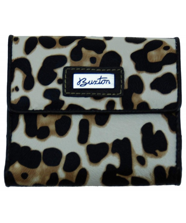 Buxton Leopard Print Ladies Wallet