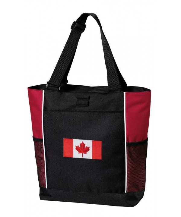 Canada Flag Totes Beach Travel