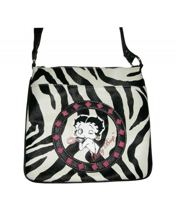 Betty Boop Messenger Bq881 Zebra