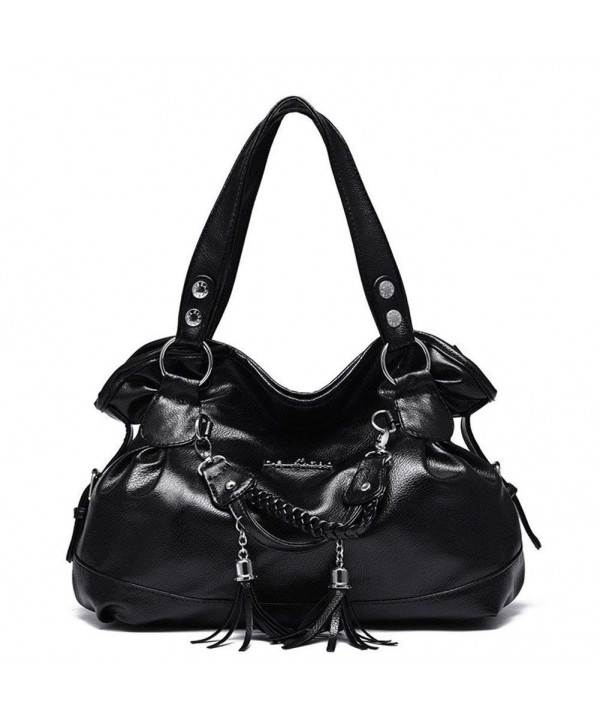 Hynbase Casual Leather Handbag Shoulder