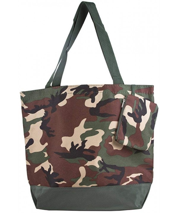 Ever Moda Camo Large Tote