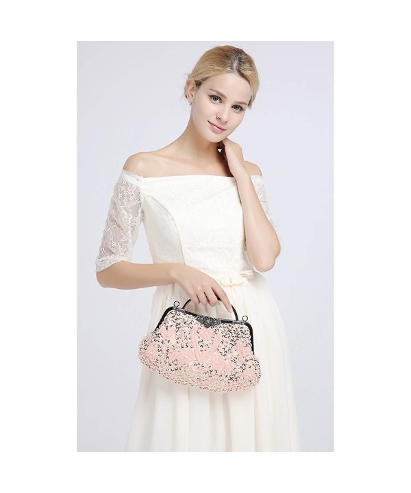 toyofmine Handbags Evening Kiss Lock Wedding