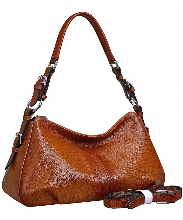 Leather Handbags Shoulder Crossbody Sorrel NEW